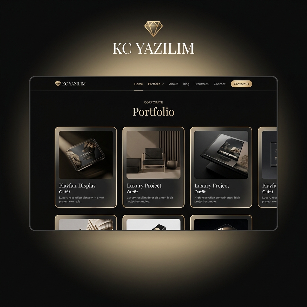 KC YAZILIM Hazır Full Hazır Website (Anahtar Teslim)